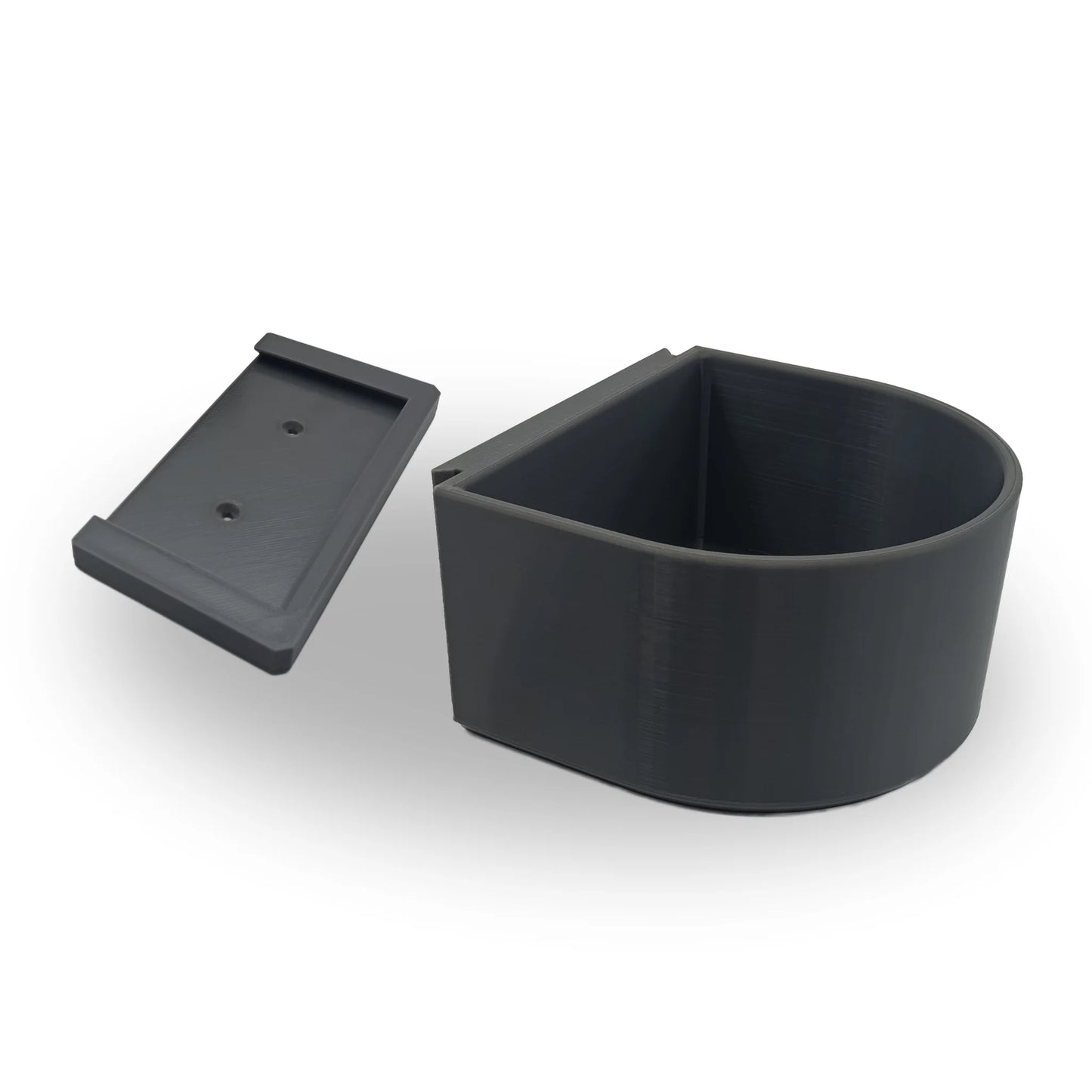 Hundenapf Wandmontage M – abnehmbar, robust & lebensmittelecht, für mittelgroße Rassen, 1.0 L