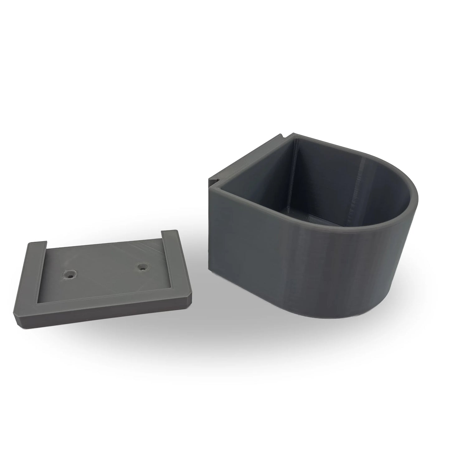 Hundenapf Wandmontage S – abnehmbar, robust & lebensmittelecht, für kleine Rassen, 0.7 L