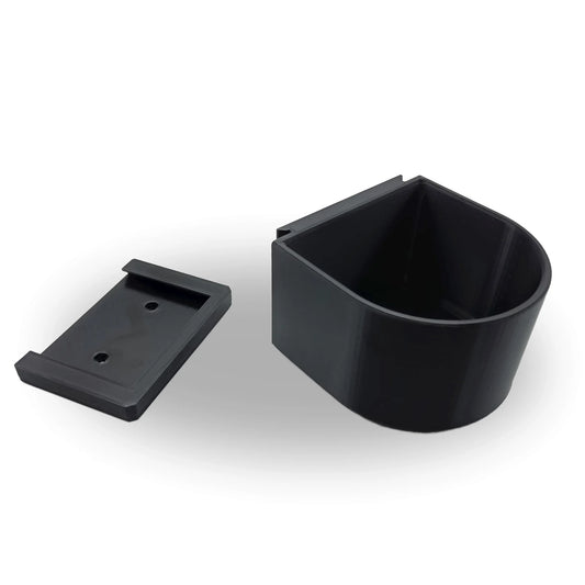 Hundenapf Wandmontage S – abnehmbar, robust & lebensmittelecht, für kleine Rassen, 0.7 L