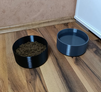 Hundenapf Futternapf Wasser/Trinknapf Rund 125mm Durchmessser Katzennapf