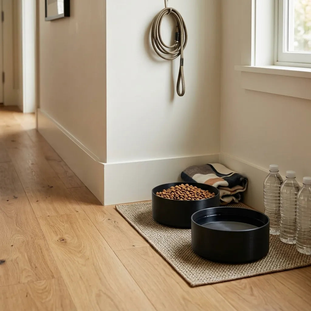 Hundenapf Rund XL - robust & lebensmittelecht, für große Rassen, 20 cm