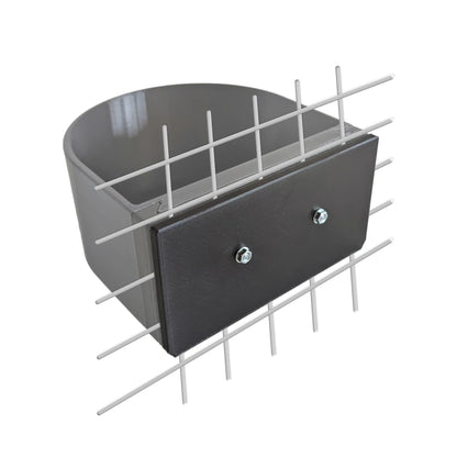 Halteplatte für Hundenapf Wandmontage M – stabile Befestigung für Gitterbox & Hundebox, 1.0 L