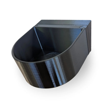 Winkeladapter für Hundenapf Wandmontage M – schräger Adapter als Futterstation/Hundebar, 1.0 L