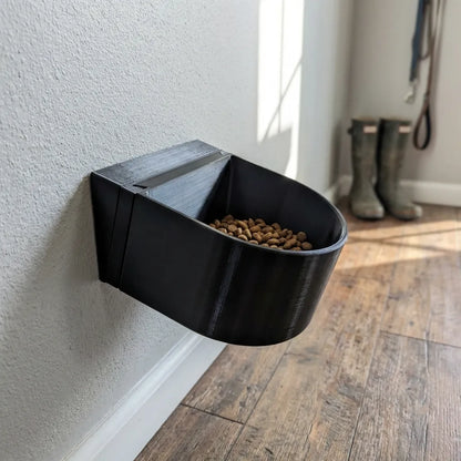Winkeladapter für Hundenapf Wandmontage M - schräge Futterstation, für mittelgroße Rassen
