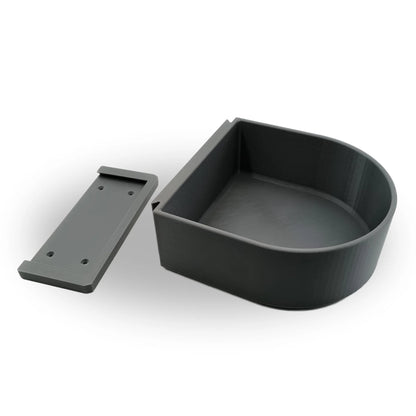 Hundenapf Wandmontage XL – abnehmbar, robust & lebensmittelecht, für große Rassen, 2.0 L